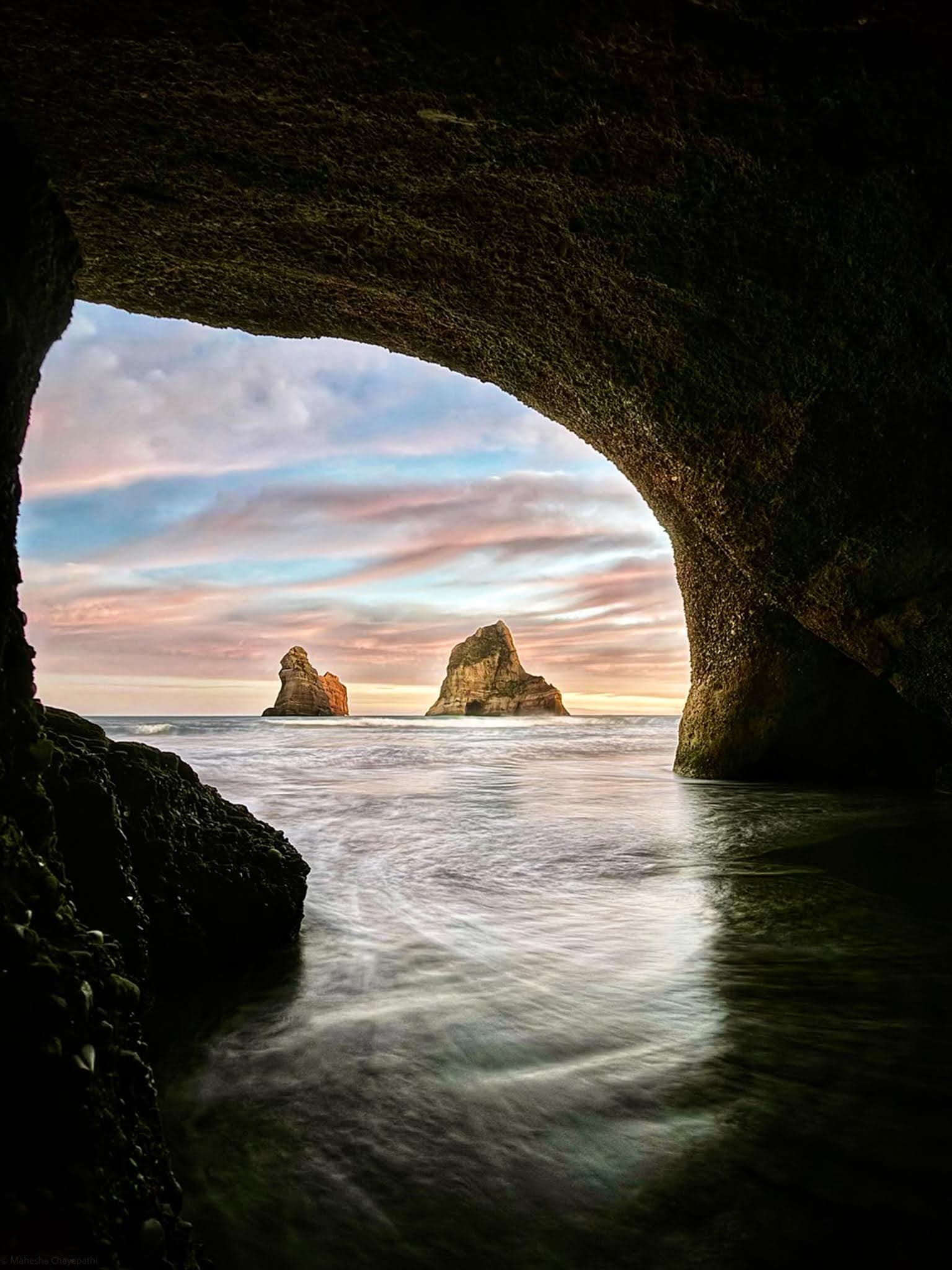 Sunrise at Wharariki Beach — photo 8